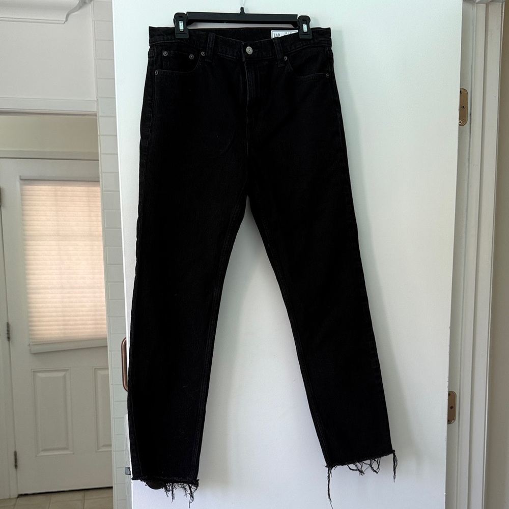 Gap- 80s Straight Leg black jeans
